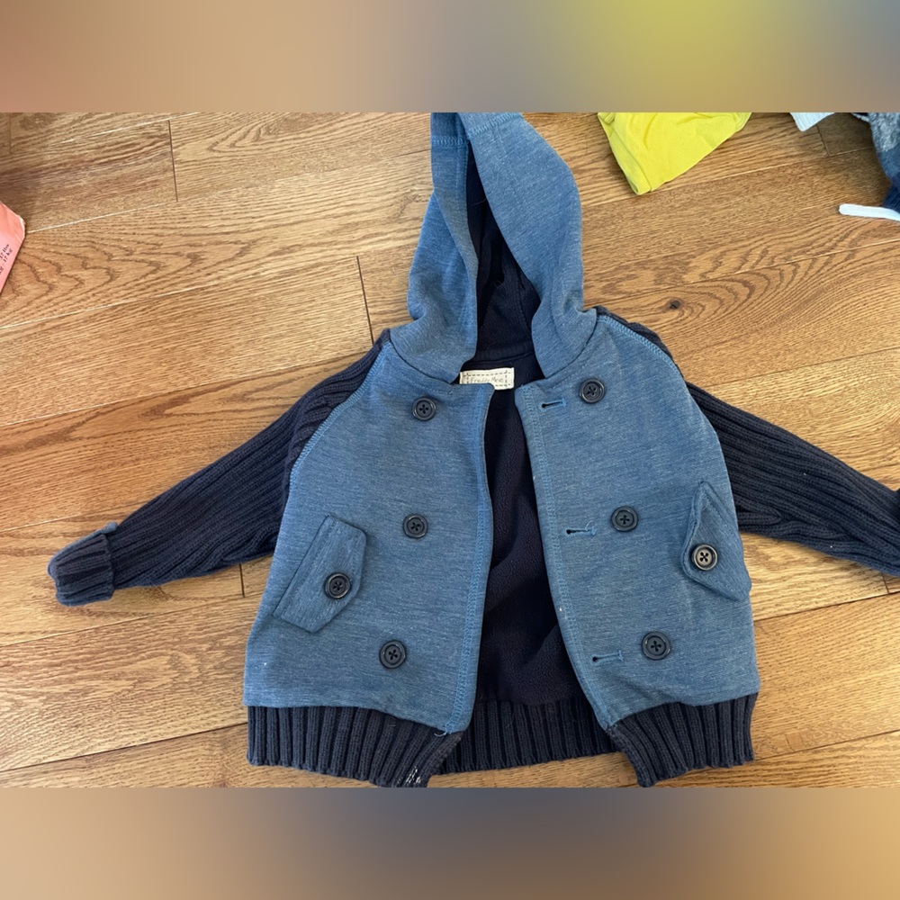 Boys sweater coat